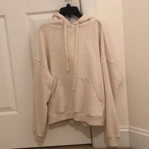 off white aerie hoodie